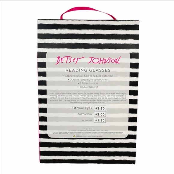 Betsey Johnson 3 Pack Reading Glasses, +1.50 - Picture 3 of 4